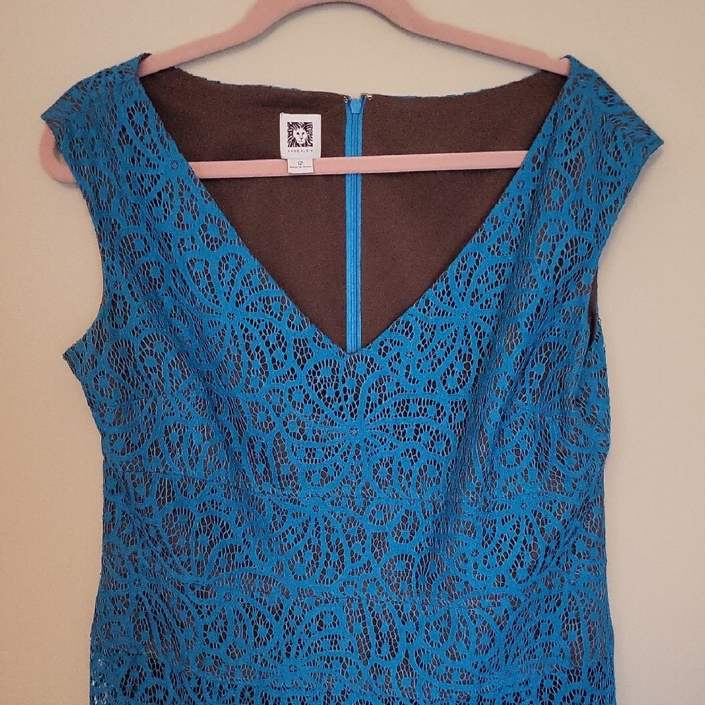 Anne Klein Brown and Pink Garment